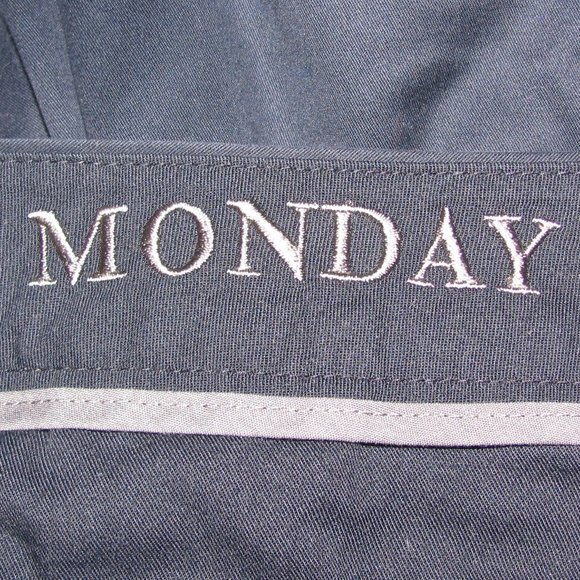 Mens' Bonobos Weekday Monday Straight Leg Navy Blue Chino Pants Size 39 x 30.5 - Picture 8 of 11